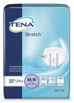 Adult Incontinent Brief TENA Stretch Ultra Tab Closure / Pull On Medium Disposable Heavy Absorbency