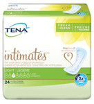 Bladder Control Pad TENA Intimates 10 Inch Length Light Absorbency Polymer Female Disposable