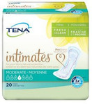 Bladder Control Pad TENA Intimates 11 Inch Length Moderate Absorbency Polymer Female Disposable