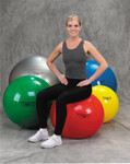 Exercise Ball TheraBand Yellow 18 inch diameter