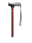 Adjustable Cane Carex 31 to 40 Inch Designer Red