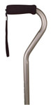 Quad Cane Carex Aluminum 28 to 37 Inch Silver