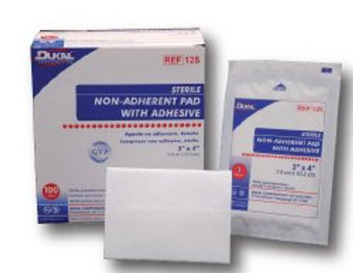Non-Adherent Dressing Cotton 3 X 4 Inch Sterile