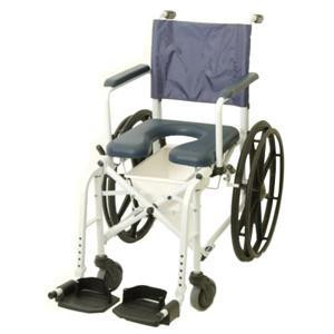 invacare shower chair with backrest