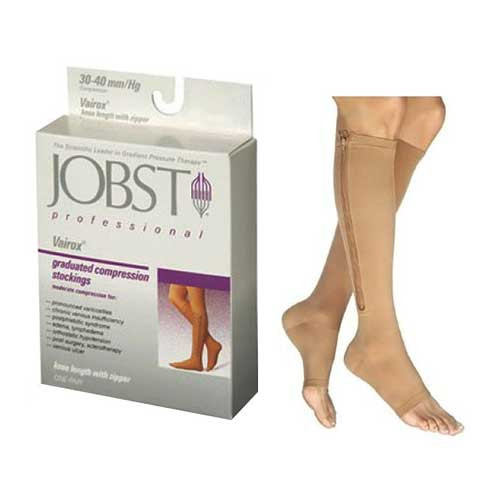 Jobst zipper compression stockings clearance