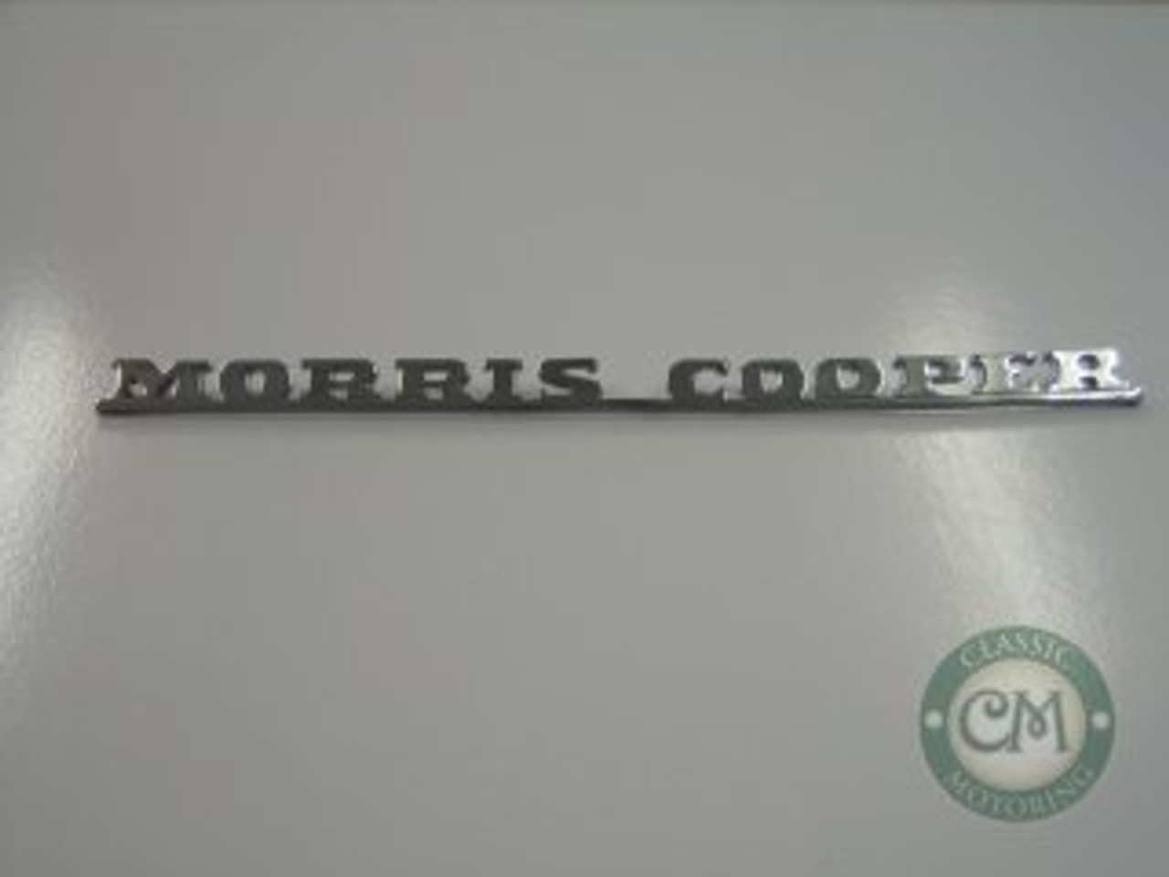 24A24 - Badge "Morris Cooper" for Boot - Mini