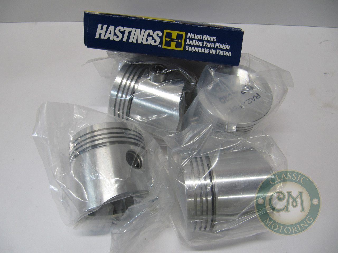 Piston & Ring Set - 998 +060 (Mahle/Hastings)
