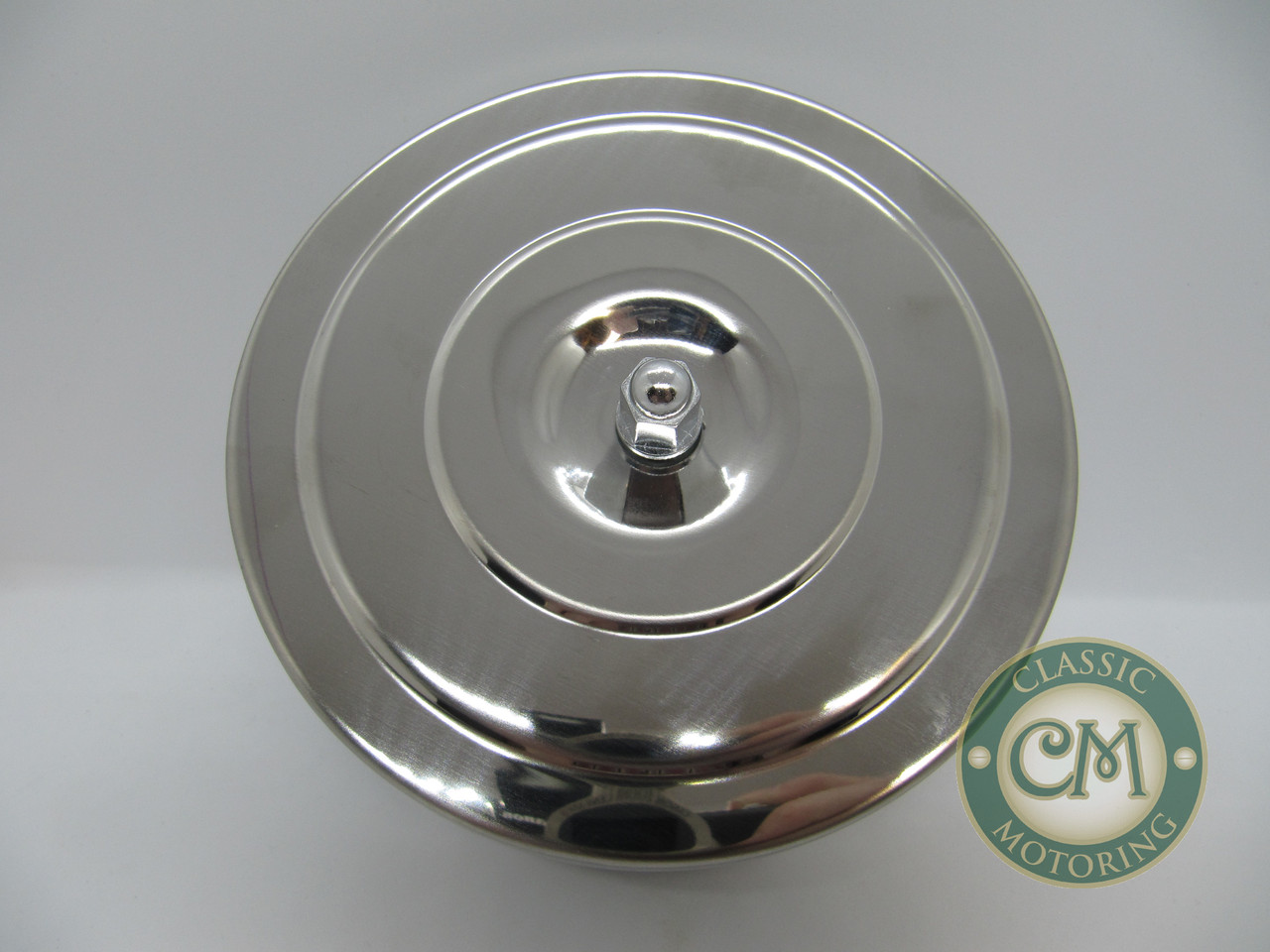 16-26 - Chrome Air Filter - Suit 1 1/4" SU Offset