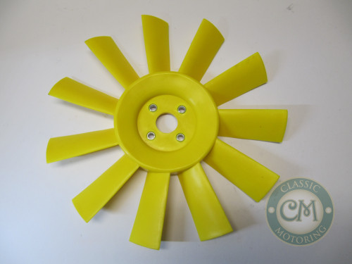 12G2129 - Cooling Fan - 11 Blade Plastic - Mini/Moke - Water Pump side