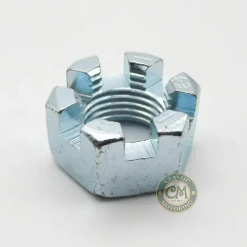MGA MGB 1/2 Inch UNF Slotted Nut NL608041