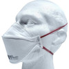 Mannequin Head wearing a 3M FFP3 1863 Unvalved Type IIR Face Mask Respirator