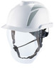 MSA V-Gard 950 Class 2 Electrician ARC Flash Safety Helmet with Visor & Stickers