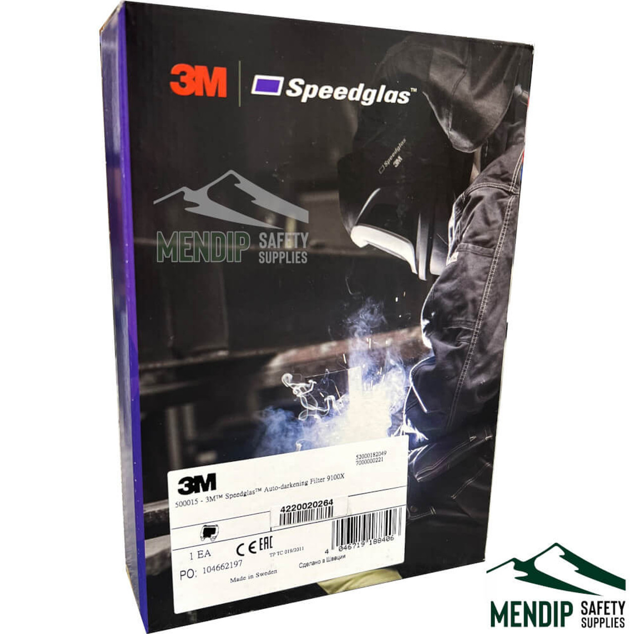 Box for 3M 9100X Speedglas Auto-Darkening ADF Welding Filter