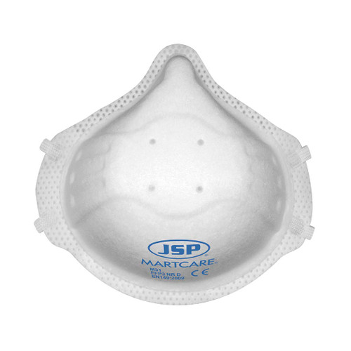 A Single JSP M31 Martcare Moulded Disposable FFP3 Face Mask