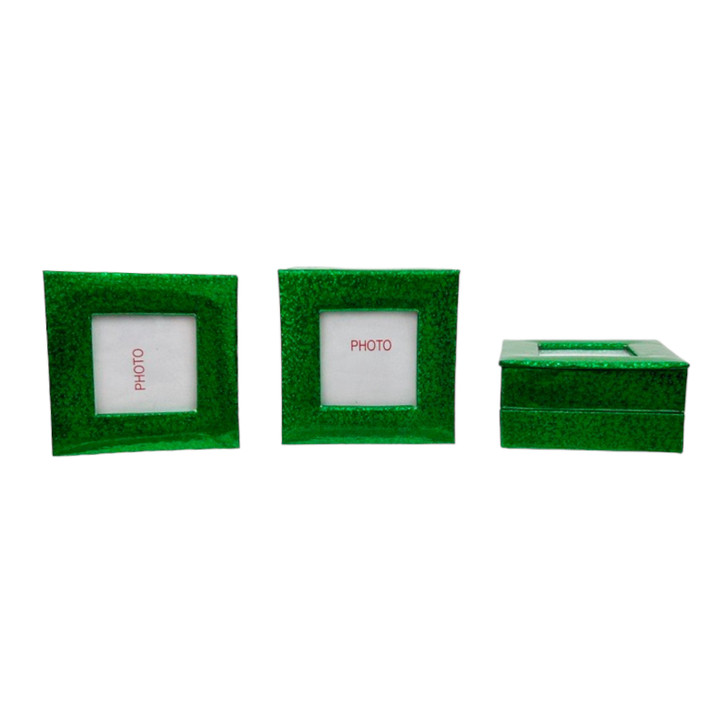 Value Pack of 3 Small Square Photo Frame Gift Box