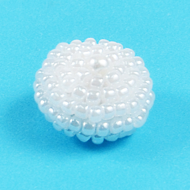 5/8" x 5/8" Beaded Button