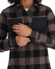 Simms W's Guide Flannel Loden Buffalo Check Sz.S