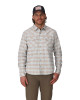 Simms M's Brackett Flannel Drummond Plaid: Stone Sz.XXL