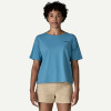 Patagonia W's Fitz Roy Trout Easy Cut T-Shirt SHRB M