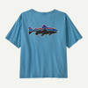 Patagonia W's Fitz Roy Trout Easy Cut T-Shirt SHRB S