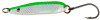 Amundson Slim Shiver Spoon 3.25" Fish Cop Glow/UV
