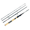 Amundson Savvy Sumo T 4pc 6'6" Travel Spinning Rod w/Case