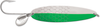 Luhr Jensen LJ Coyote Spoon 3.5" Nickel/Neon Green Stripe