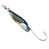 Gibbs Croc 3/16oz Hammered Chrome Blue Stripe