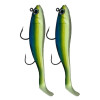 Mega Bite Swim Tail Jig 6oz Herring Aid 2pk