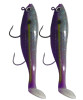 Mega Bite Max Shad 6oz Purple Morris