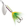 Blue Fox #2 Whip Tail Deep Spinner Black Chartreuse Pink