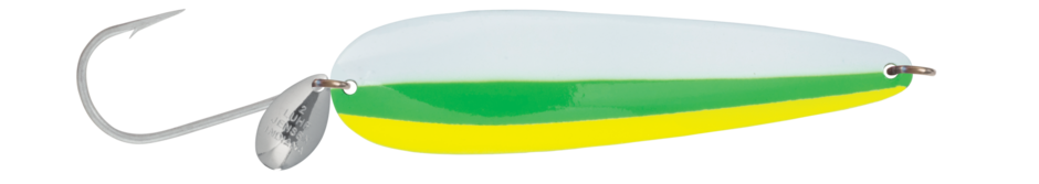 Luhr Jensen LJ Coyote Spoon 5" Glo Kermit