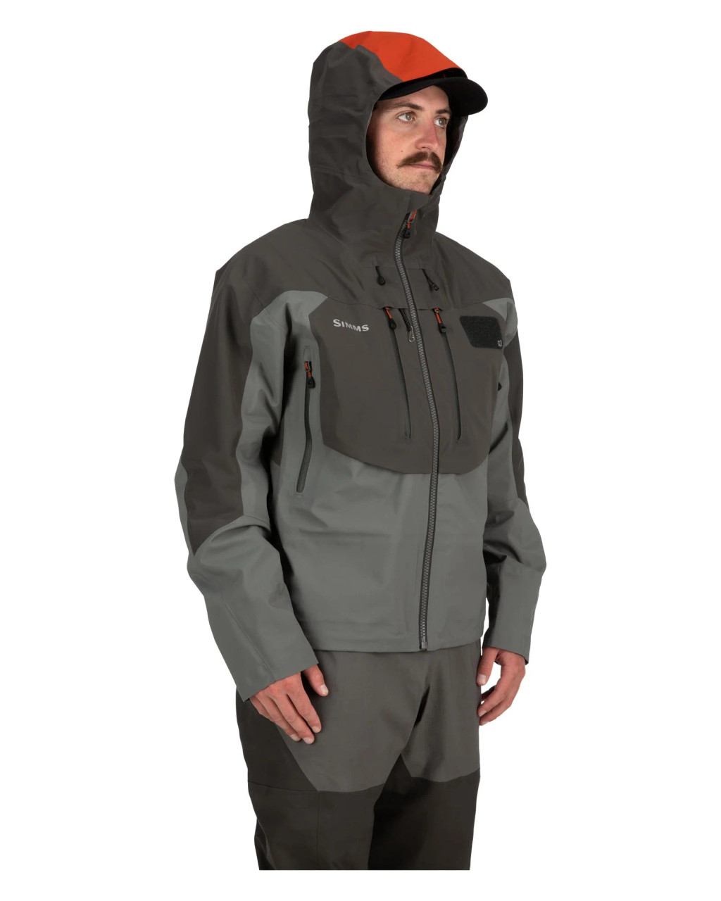 Simms M's G3 Guide Jacket Gunmetal Gore-Tex Sz.L