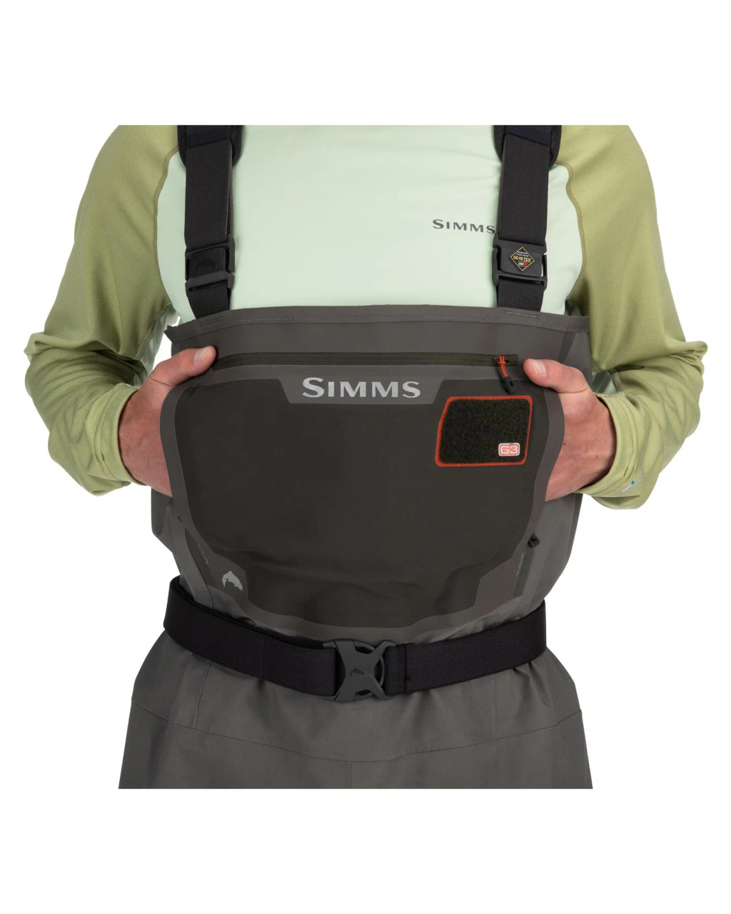 Simms M's G3 Guide Waders - Gunmetal Sz.M 9-11