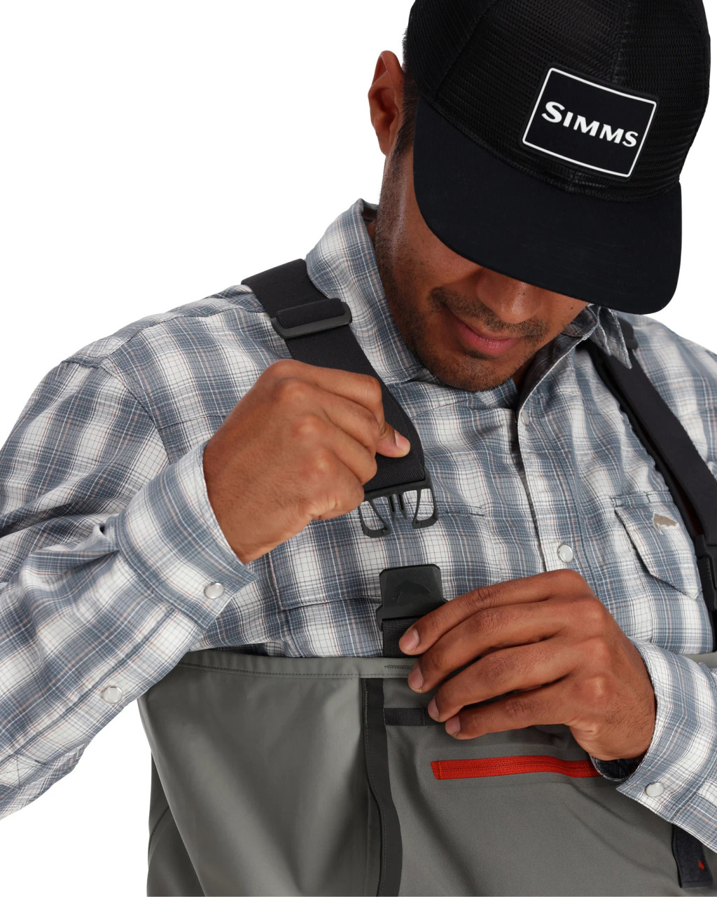 Simms M's Freestone Waders NEW - Smoke Sz.M