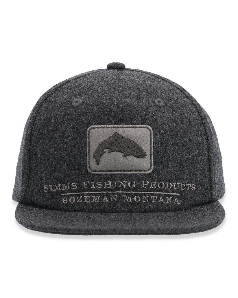 Simms Wool Trout Icon Cap Graphite