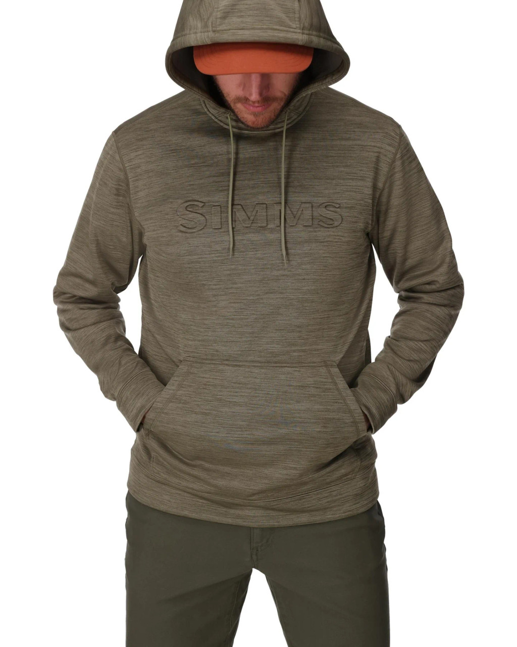 Simms M's Simms Challenger Hoody Selvedge Heather Sz.XL