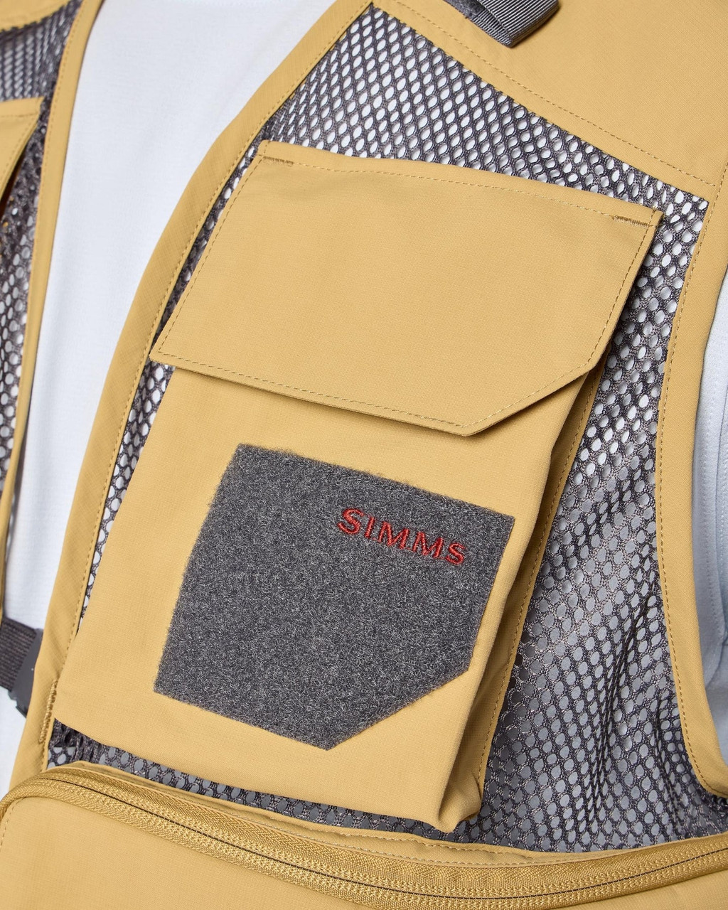 Simms Tributary Vest Tan Sz.XL