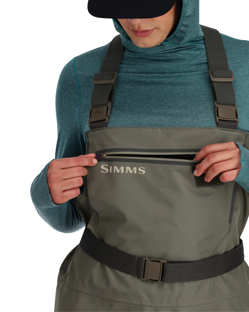 Simms W's Tributary Waders NEW - Basalt Sz.S 6-7