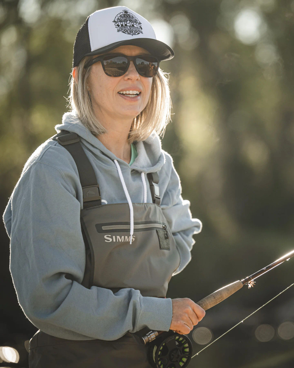 Simms W's Tributary Waders NEW - Basalt Sz.MF 8-9