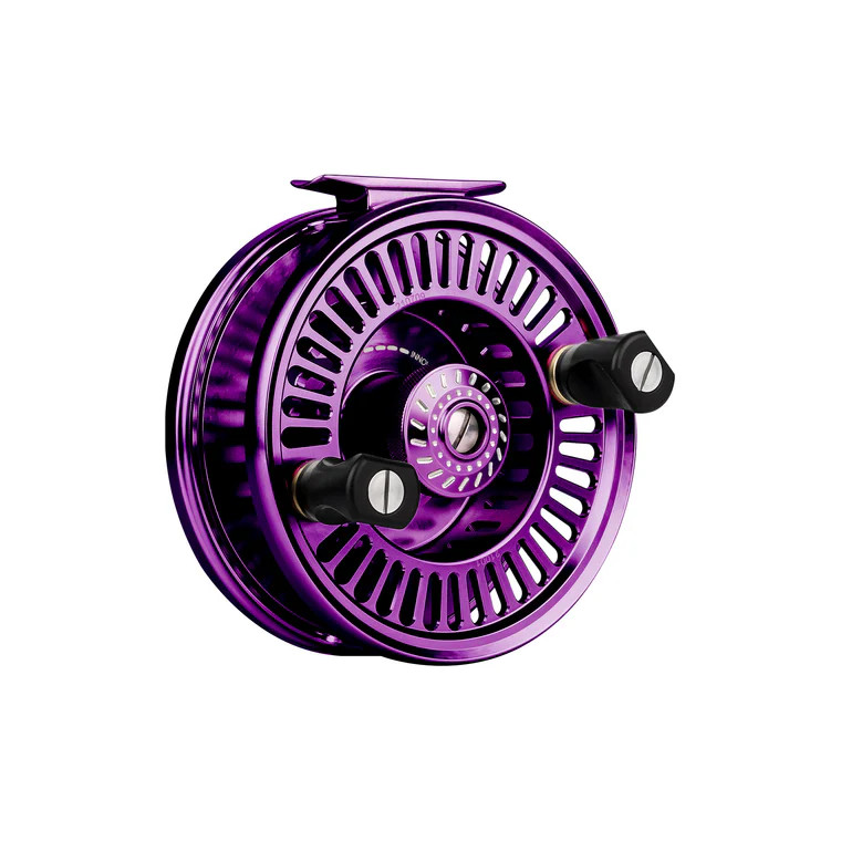 Amundson Trend X5 Mooching Reel Violet w/Paddle Handles
