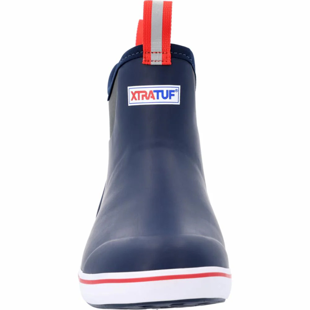 XtraTuf M's Ankle Deck Boot Navy Sz.9