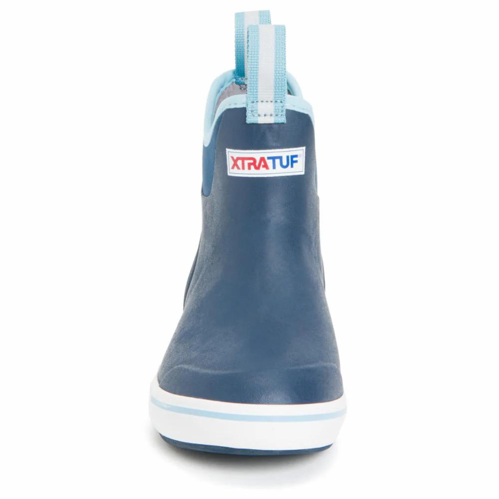 XtraTuf W's Ankle Deck Boot Navy Sz.8