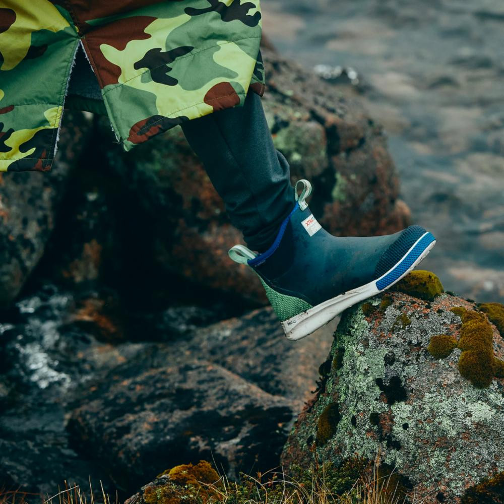 XtraTuf M's Ankle Deck Boot Sport Blue Sz.11