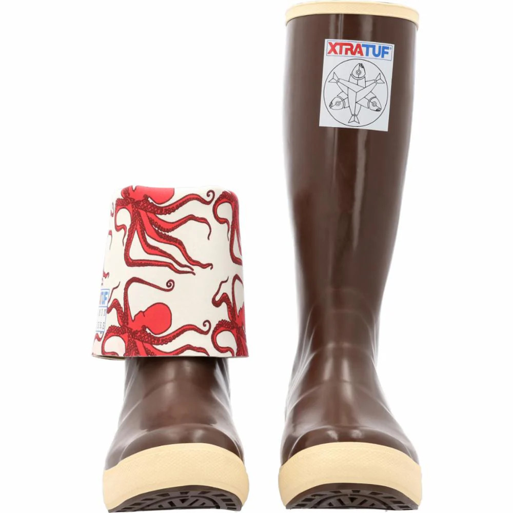 XtraTuf 15" Salmon Sister Octopus Sz.9