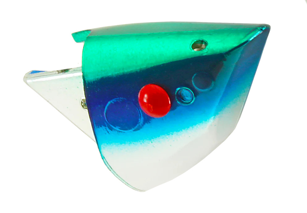 Anchovy Special Rigged 1pk Chrome Green Blue