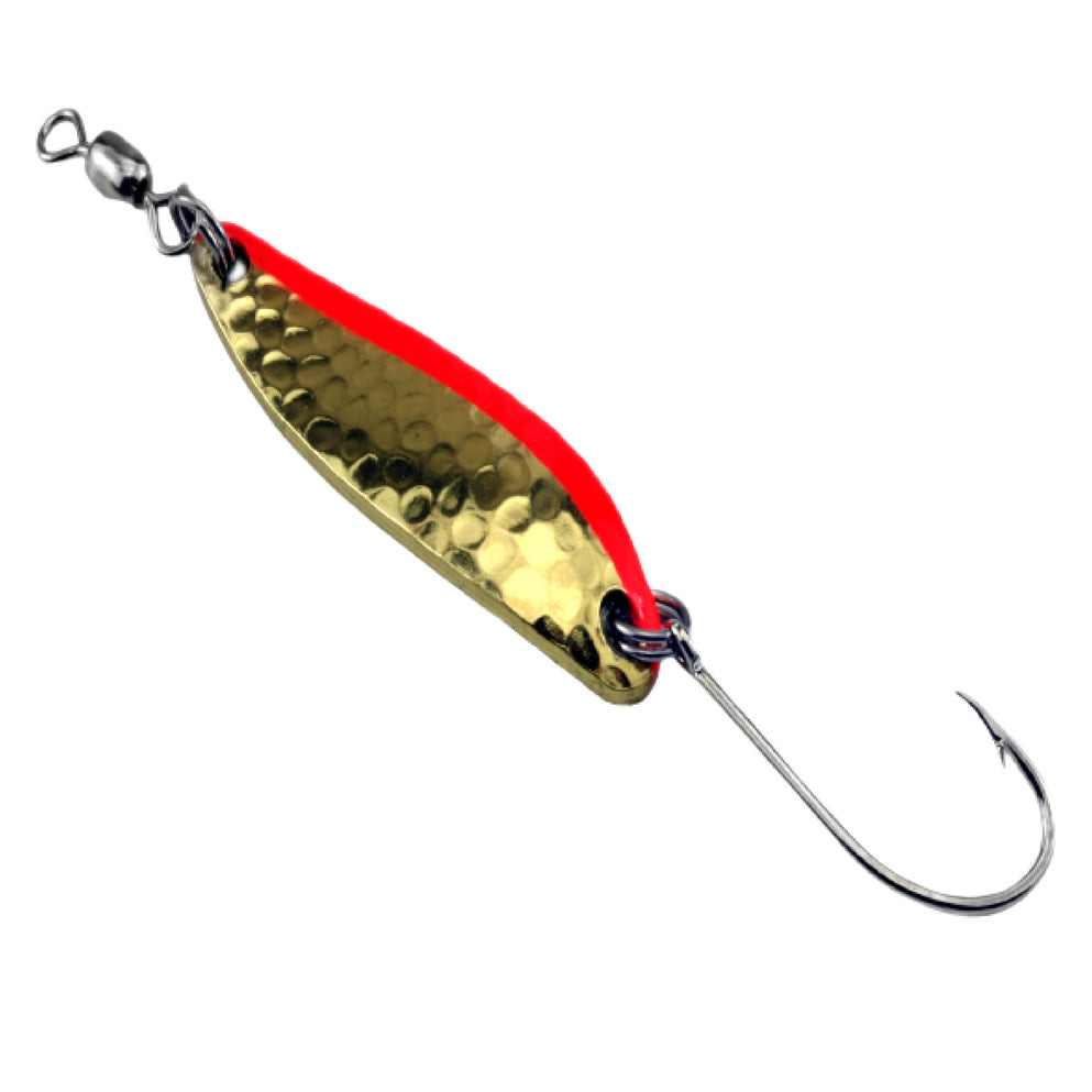 Gibbs Croc 3/8oz Hammered Brass Fire Stripe