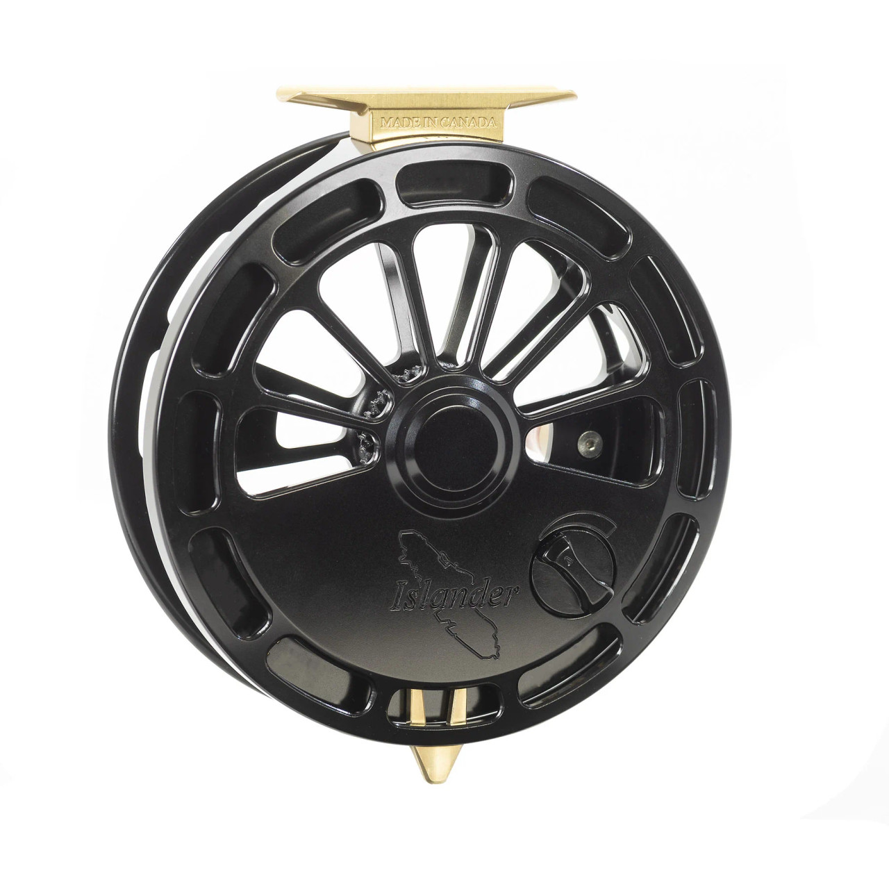 Islander C5 Centerpin Reel Black