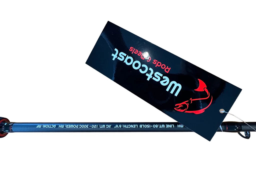WCFT Pacific Jigging Series Rod 6'6" MH Cast