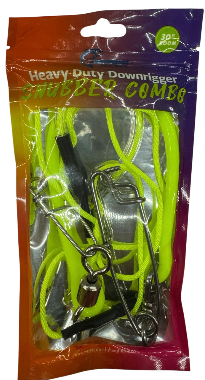 WCFT Hi Vis Heavy Duty Downrigger Sure Stop 30"